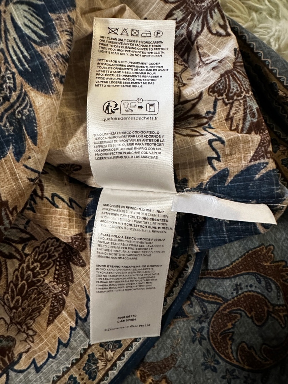 New Zimmermann Ascension Plunge Halter Printed Maxi Dress Multi Floral Size 0 - Picture 11 of 13